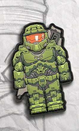 Mini Army Men V2, PVC Patch set – Grumpy Pencil