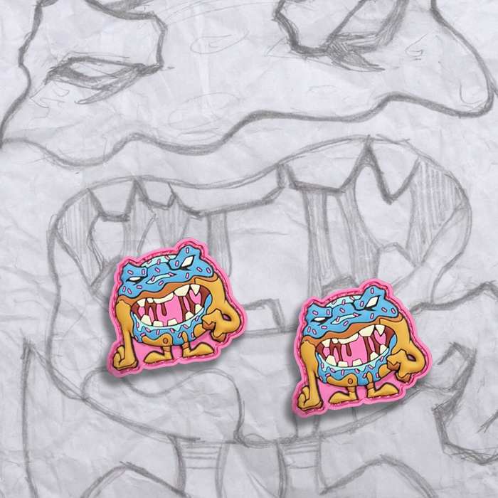Grumpy Mini Donut v2 PVC Patch set