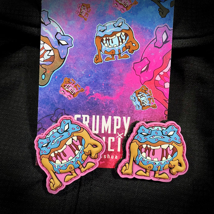Grumpy Mini Donut v2 PVC Patch set