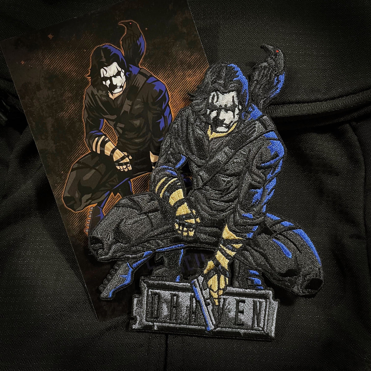 Grumpy Draven Embroidery Patch