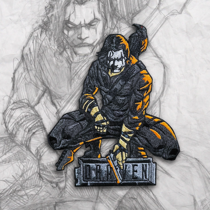 Grumpy Draven Embroidery Patch