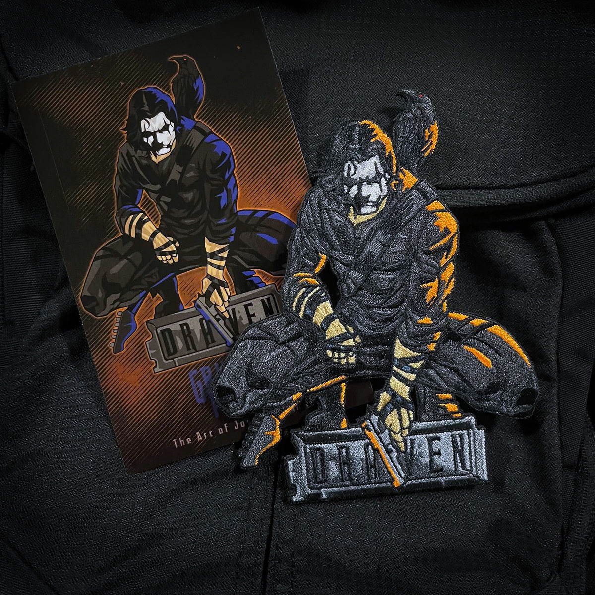 Grumpy Draven Embroidery Patch