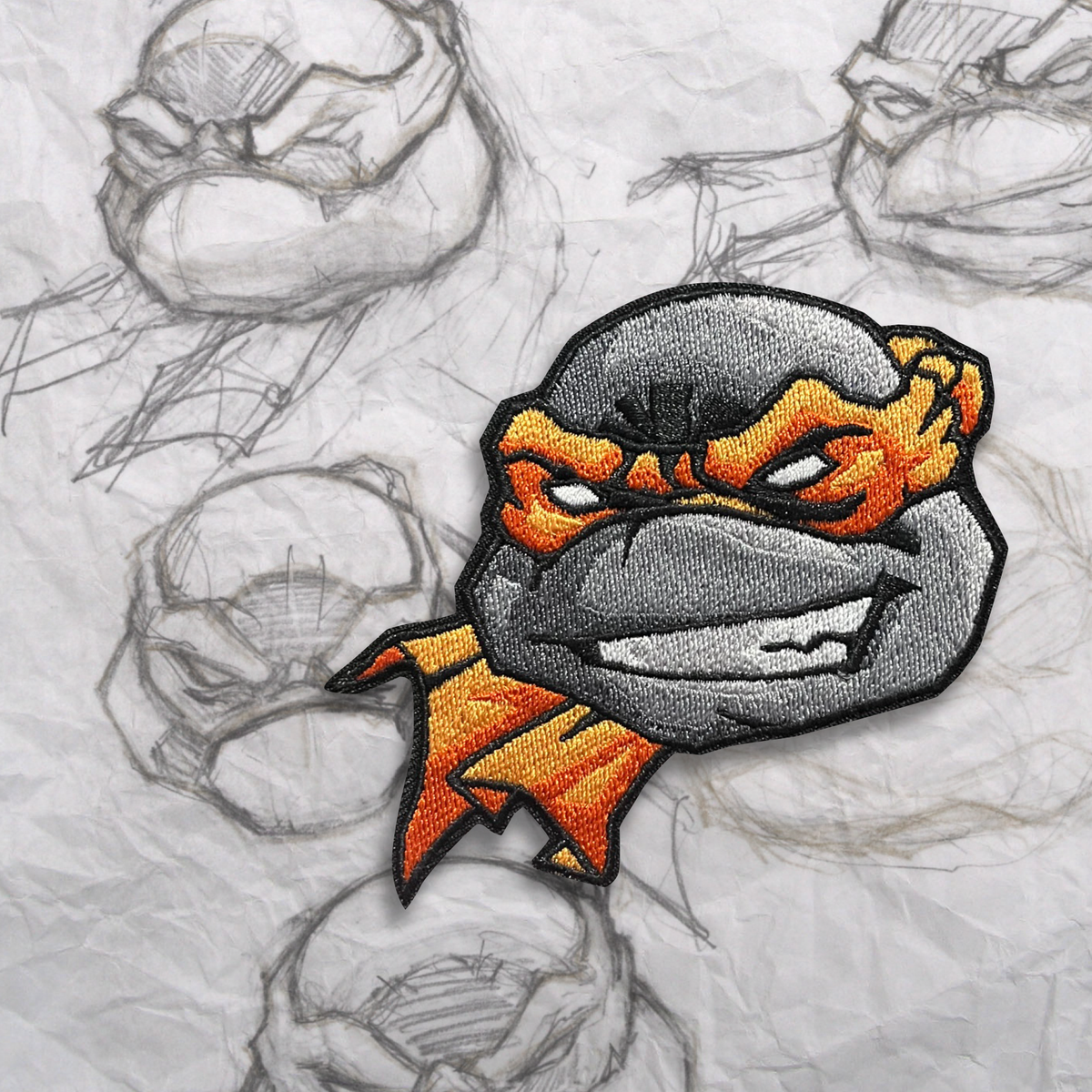 Grumpy Turtles v2 Embroidery Patch 2025