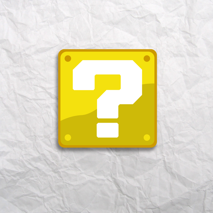 Mario Mystery Embroidery Patch, April 2025