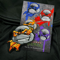 Grumpy Turtles v2 Embroidery Patch 2025