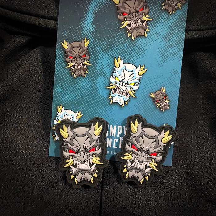 Grumpy Mini Berserker Oni, PVC Patch set