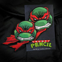 Grumpy Turtles Set v1 Embroidery Patch