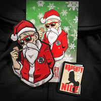 Grumpy Santa Roshi Embroidery Patch