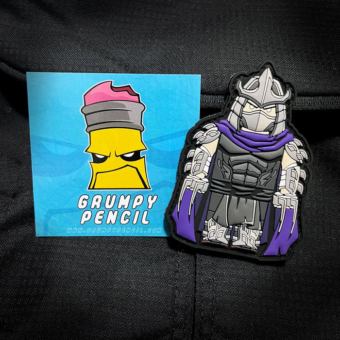 Shred Head Brick Fig Pvc Patch
