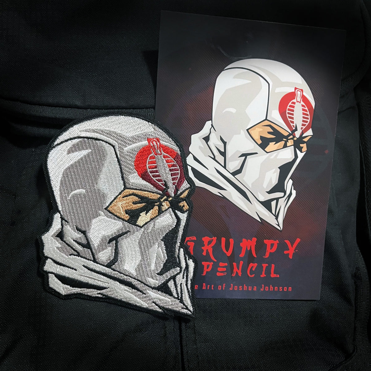 Grumpy Storm Embroidery Patch