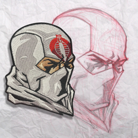 Grumpy Storm Embroidery Patch