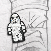Trooper Brick Fig Pvc Patch