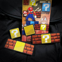 Super Grumpy Classic Blocks Embroidery Patch set