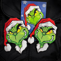 Grumpy Grinch Embroidery Patch