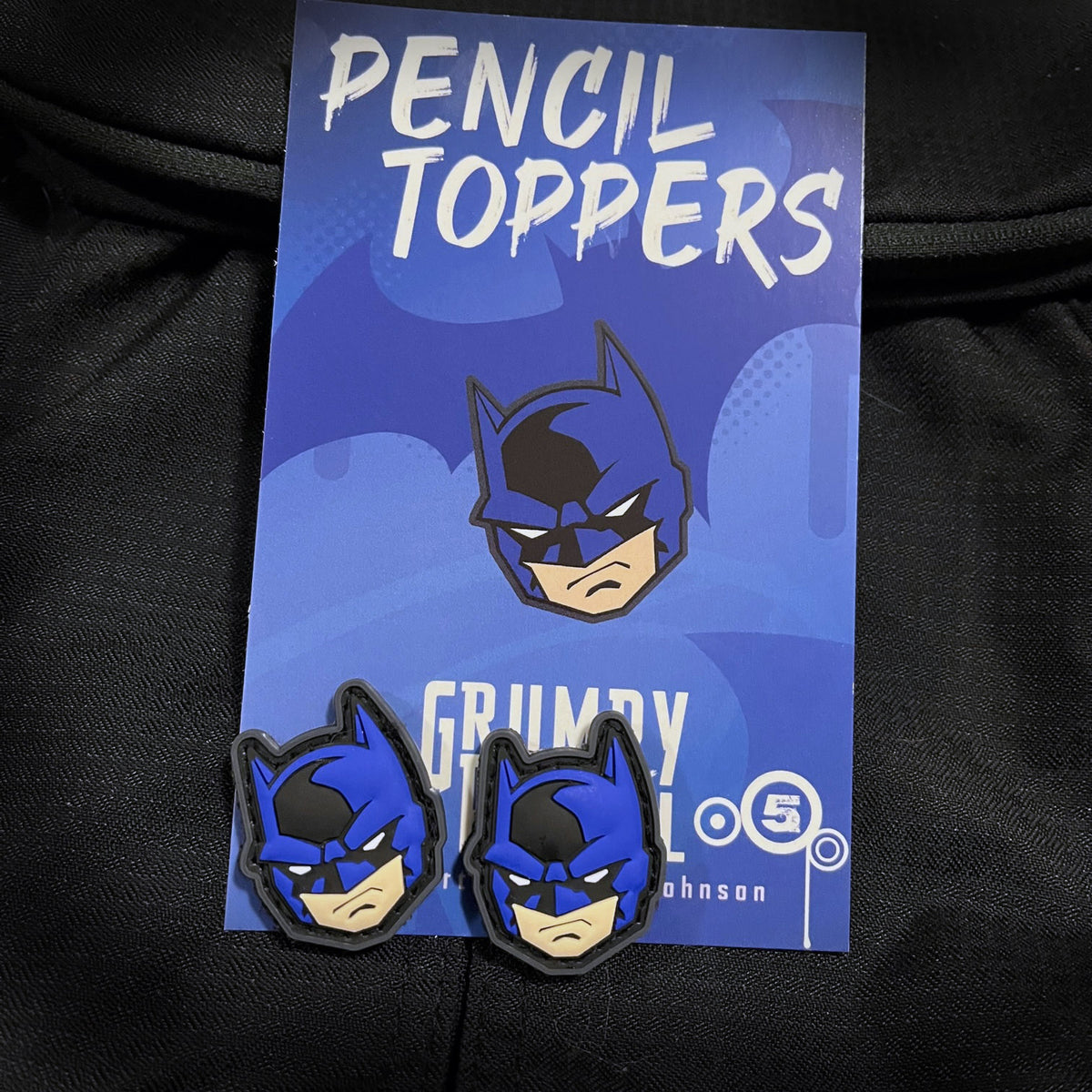 Pencil Topper #5 PVC Patch set