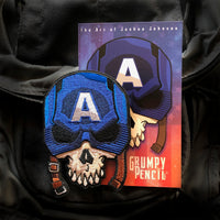 Patriot "Cap" Skull Embroidery Patch