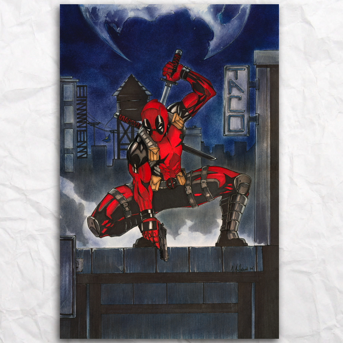 Deadpool Original Artwork