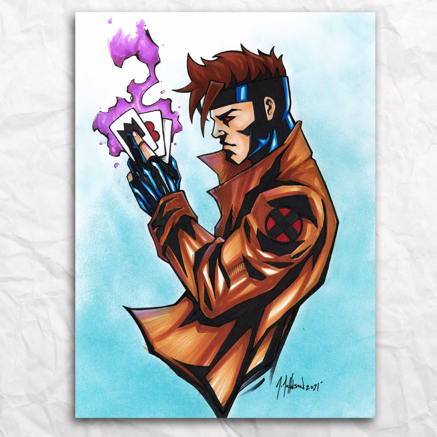Gambit Original Artwork