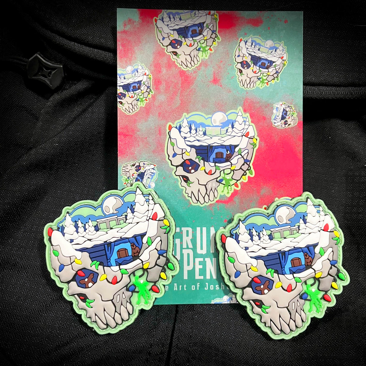 Mini Minds Eye, Gremlins PVC Patch set