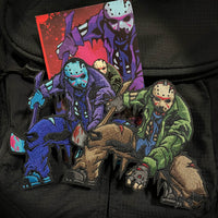 Grumpy Jason Set Embroidery Patch Set