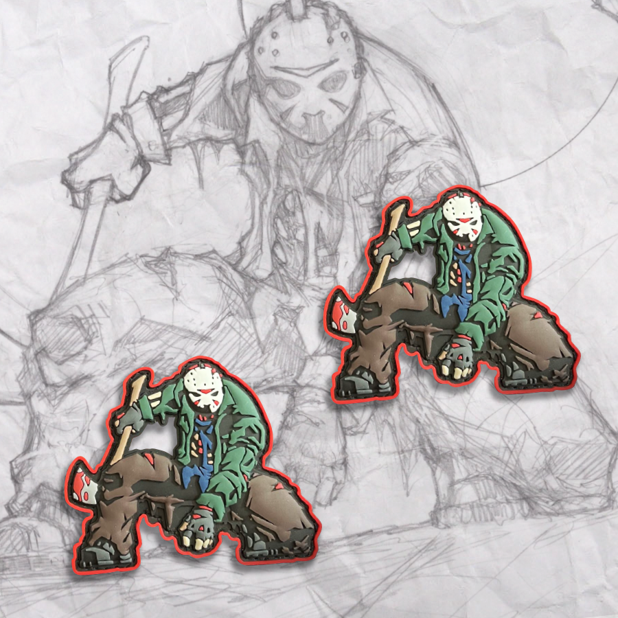 Grumpy Jason PVC Patch Set