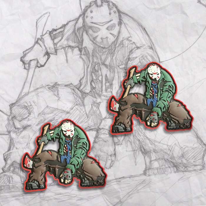 Grumpy Jason PVC Patch Set