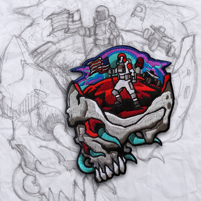 Minds Eye, Mars Embroidery Patch
