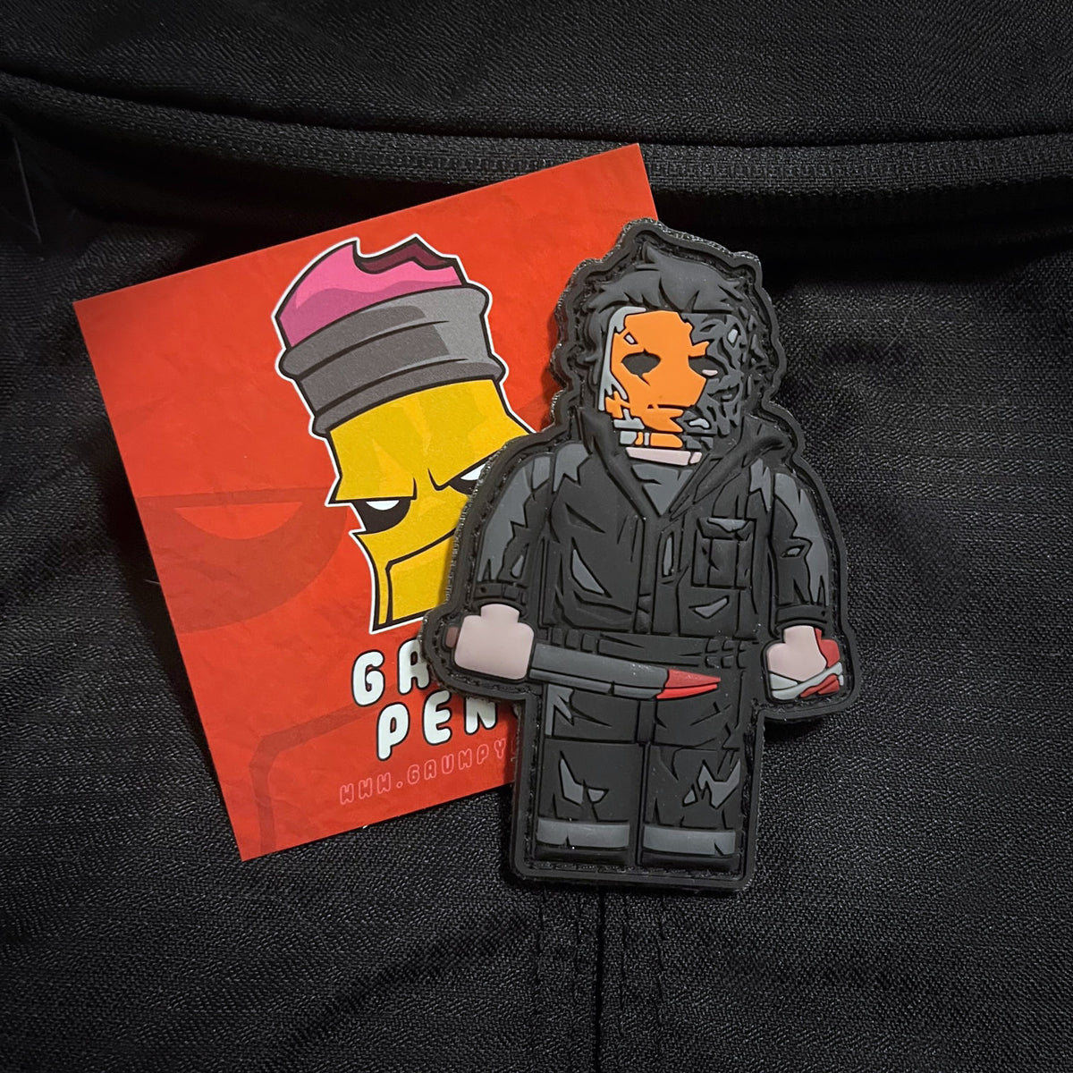 Grumpy Brick Boogey Man v2 Pvc Patch