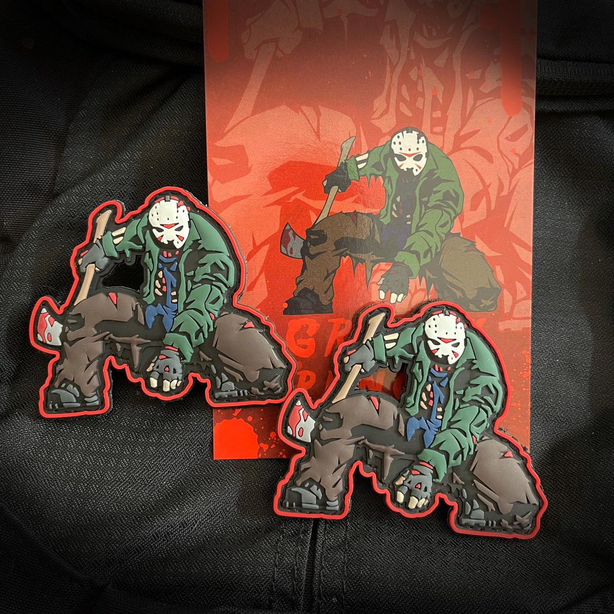 Grumpy Jason PVC Patch Set