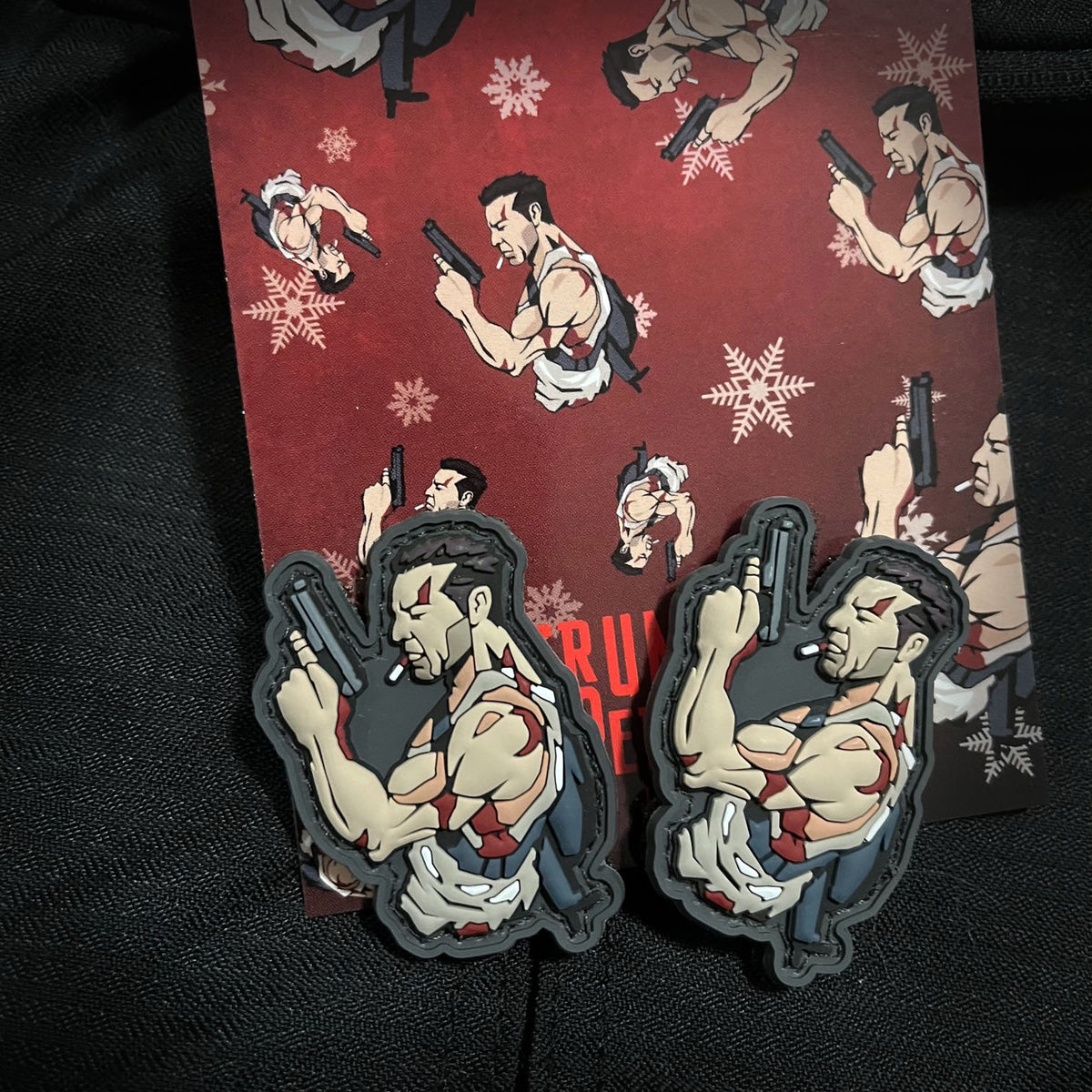 Grumpy Mini McClane, PVC Patch set