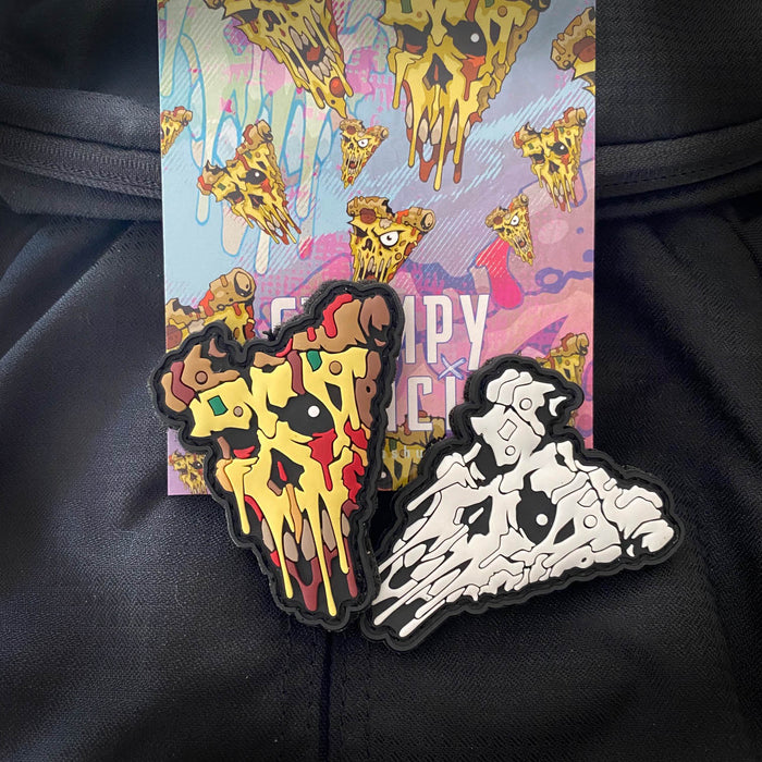 Grumpy Pizza Bites PVC Patch Set