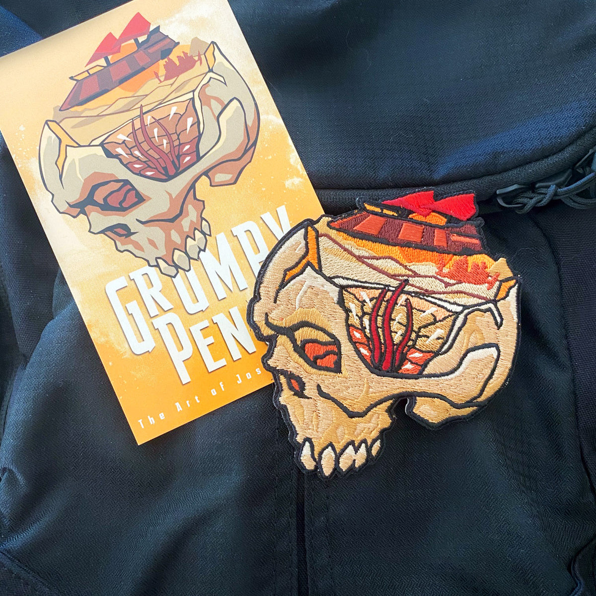 Minds Eye, The Pit Embroidery Patch