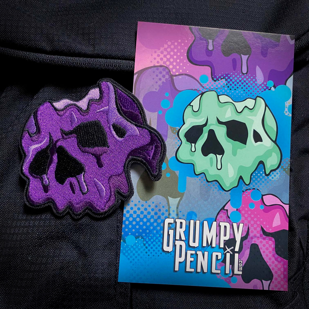 Death Cone, Second Scoop "Grape!" Embroidery Patch