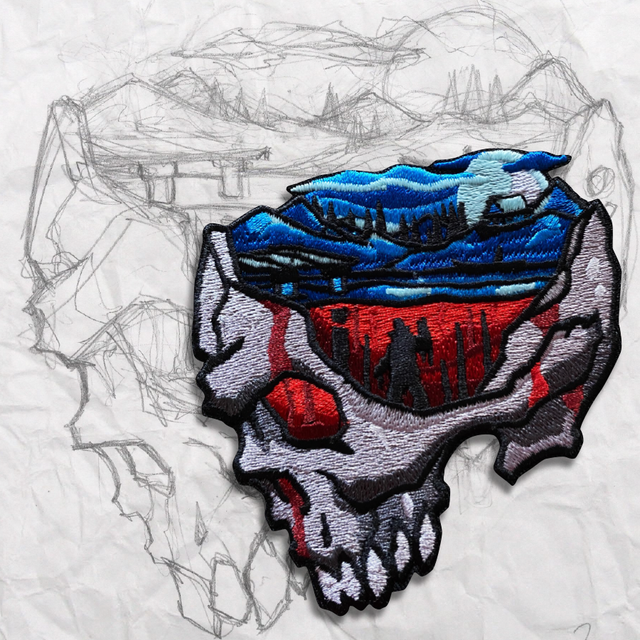 Minds Eye, Summer Camp 2 Embroidery Patch