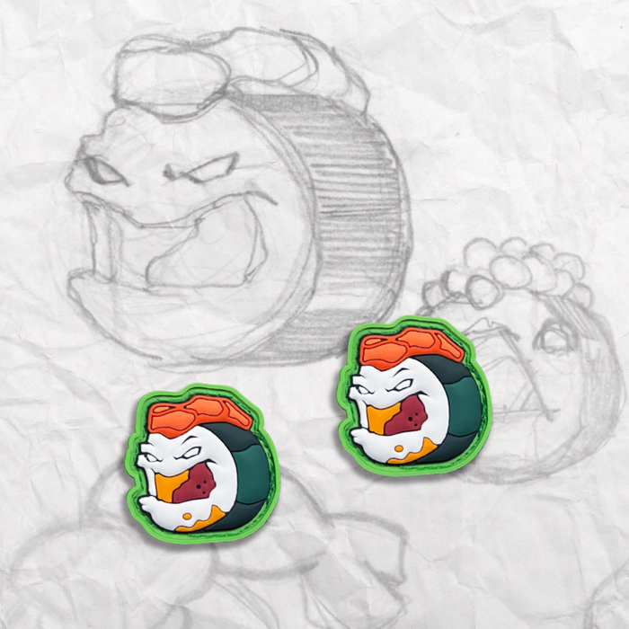 Grumpy Sushi V1, PVC Patch set
