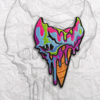Death Cone, "Tutti Fruity"  Embroidery Patch