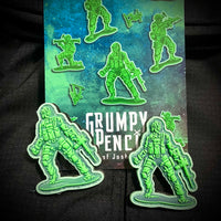 Mini Army Men V3, PVC Patch set
