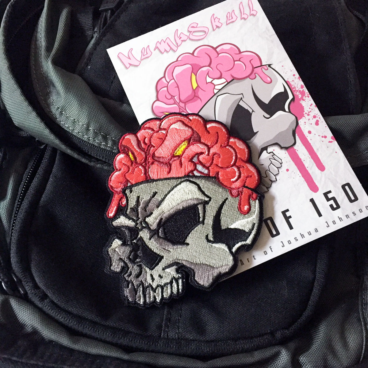 Numbskull Embroidery Patch