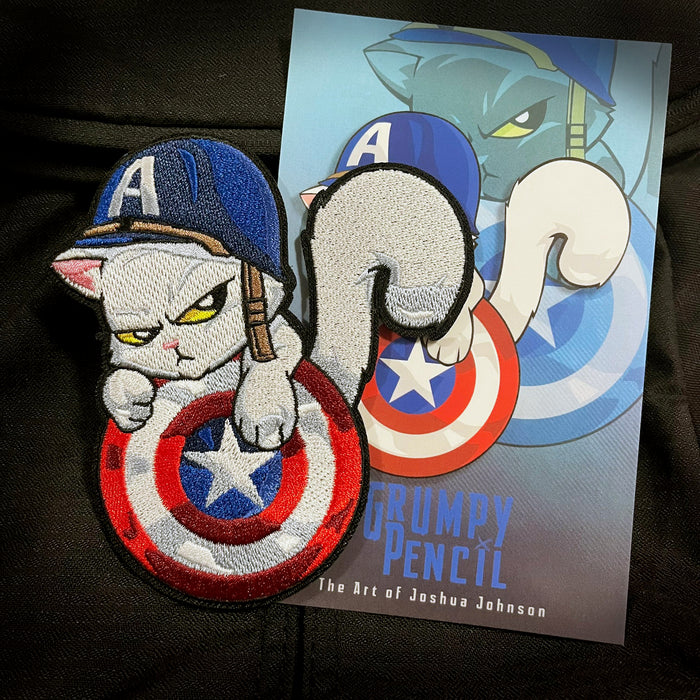 America's Cat Embroidery Patch