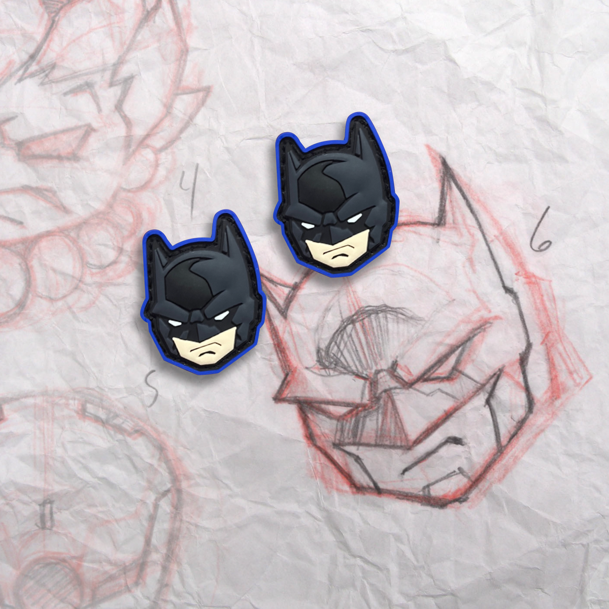 Pencil Topper #6 PVC Patch set