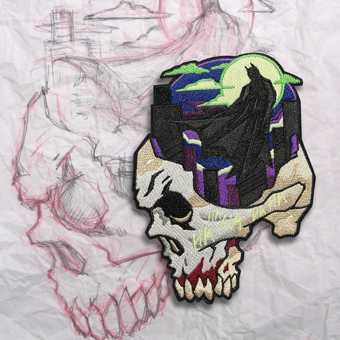 Minds Eye Batman Returns v2 Embroidery Patch