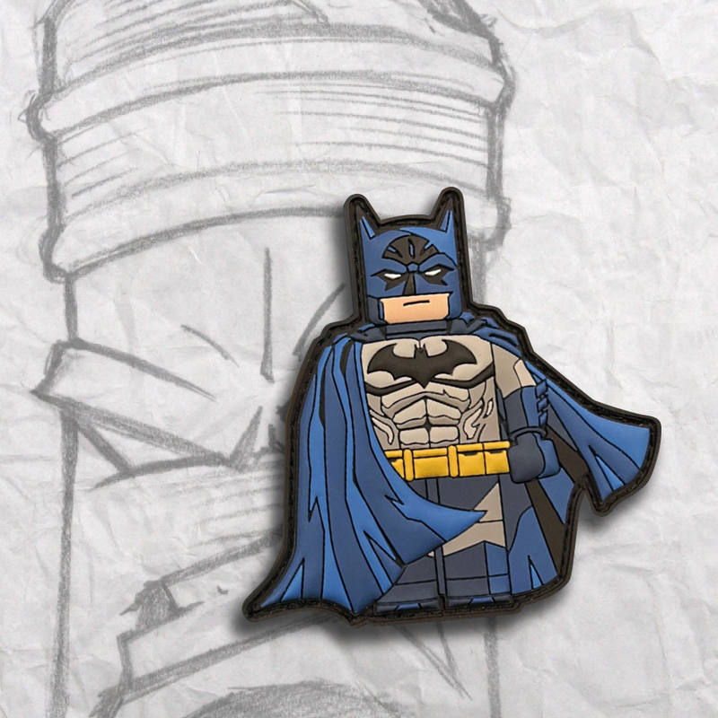 Grumpy Brick Fig Bats Pvc Patch