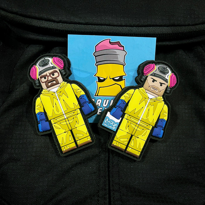 Walt & Jesse Brick Fig PVC Patch Set