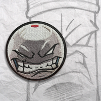 Grumpy 8-Ball embroidery Patch
