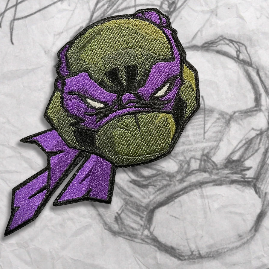 Grumpy Turtles Set v2 Embroidery Patch