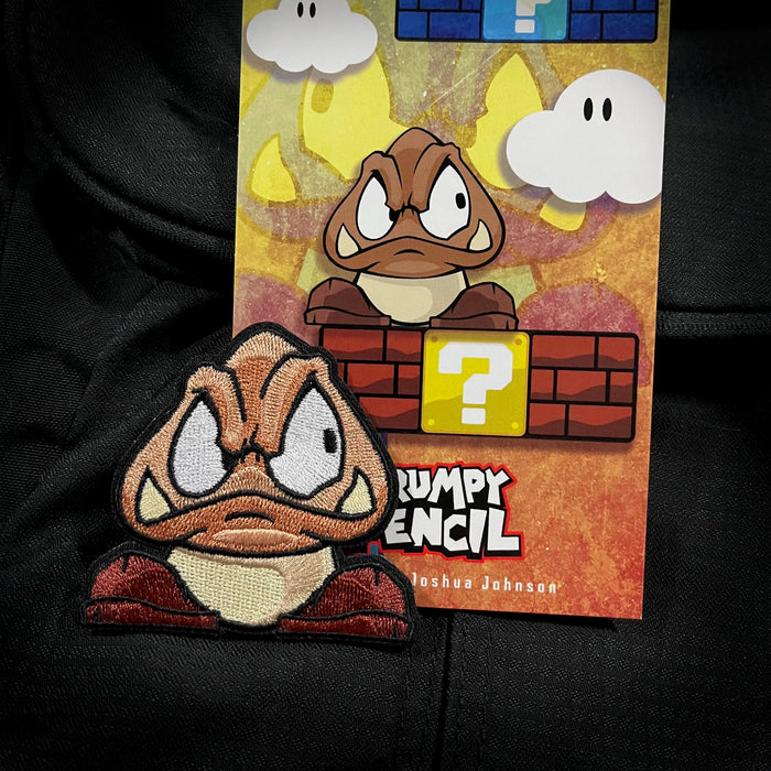 Grumpy Goomby Embroidery Patch