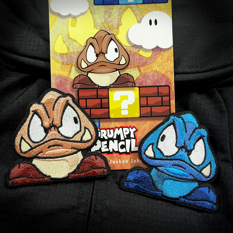 Grumpy Goomby Embroidery Patch