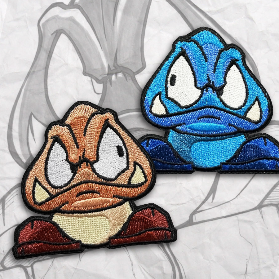 Grumpy Goomby Embroidery Patch