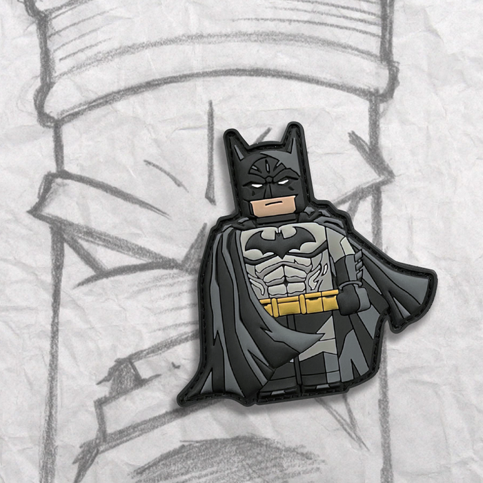 Grumpy Brick Fig The "Bat" Pvc Patch