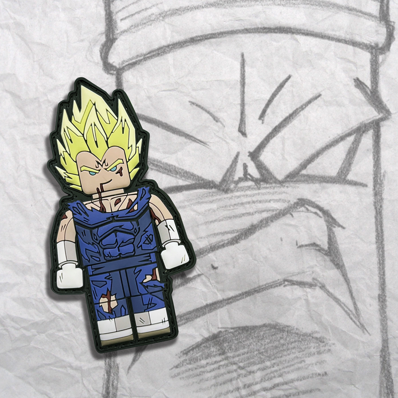 Majin Brick Fig Pvc Patch